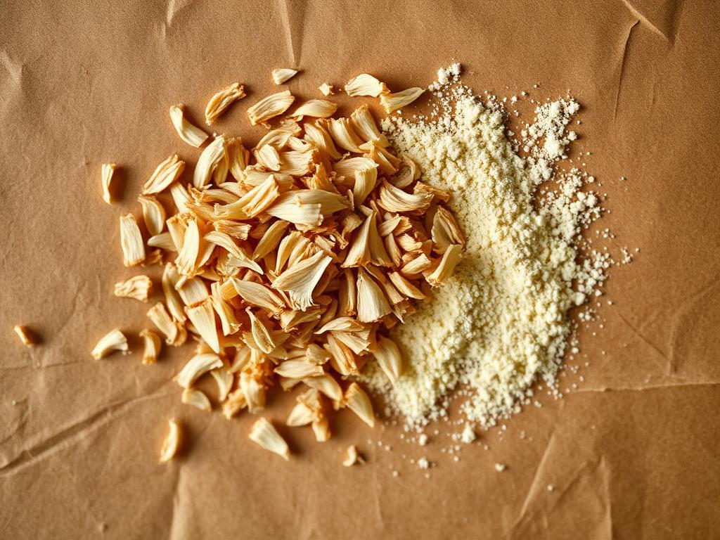 Dehydrated Garlic — Allium sativum