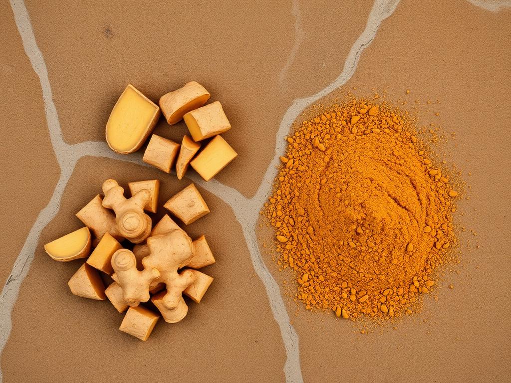 Dehydrated Ginger — Zingiber officinale